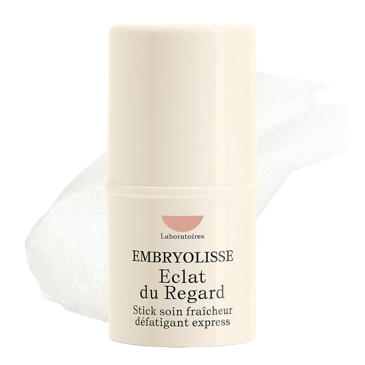 Embryolisse Radiant Eye Stick front view showing compact purse-ready design and cooling tip