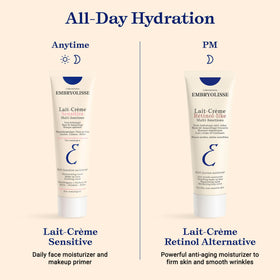 Embryolisse among travel essentials showing compact, versatile use