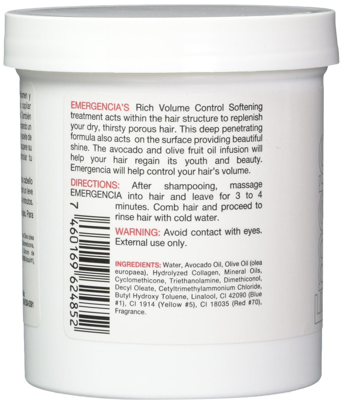 Emergencia Toque Magico applied in bathroom scene showing product in use for smoother, manageable hair