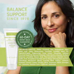 Emerita cream texture close-up displaying smooth spreadability and quick absorption