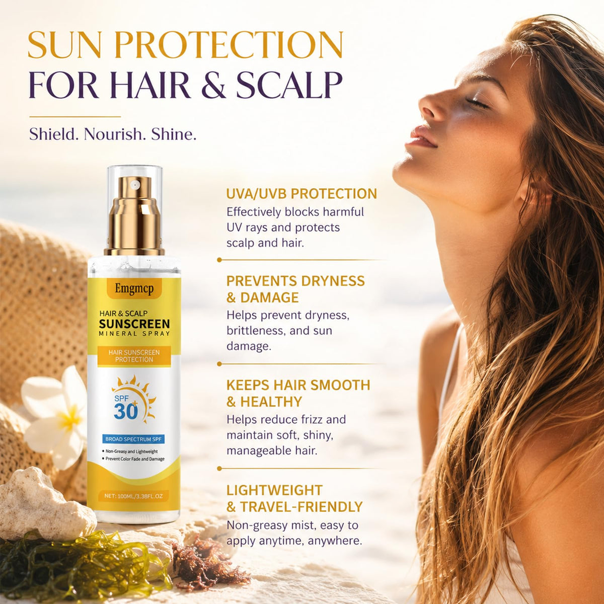Emgmcp coconut-enriched texture close-up for hydration benefit