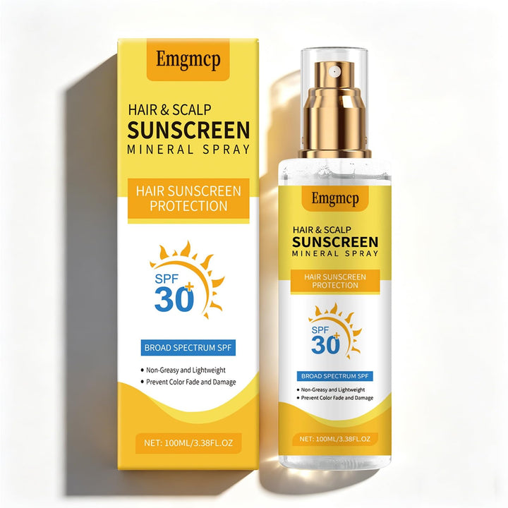 Emgmcp front packaging showing SPF 30 and lightweight benefit