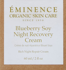 Eminence cream texture close-up showing smooth moisturizing consistency
