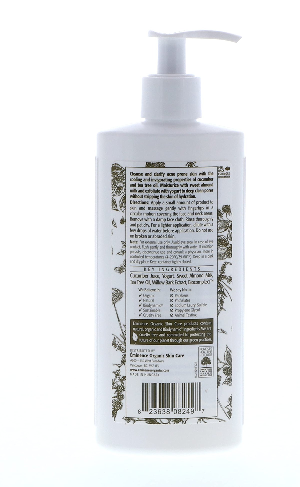 Eminence tube in bathroom setting suggesting daily routine convenience benefits