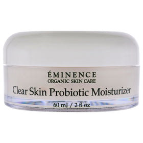 Eminence moisturizer texture swirled on hand, lightweight feel for balanced moisture