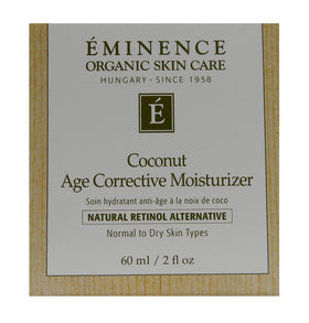 Eminence coconut cream texture close-up showing rich, absorbent formula