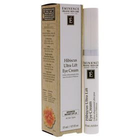 Eminence eye cream on fingertip ready for targeted under-eye application benefit