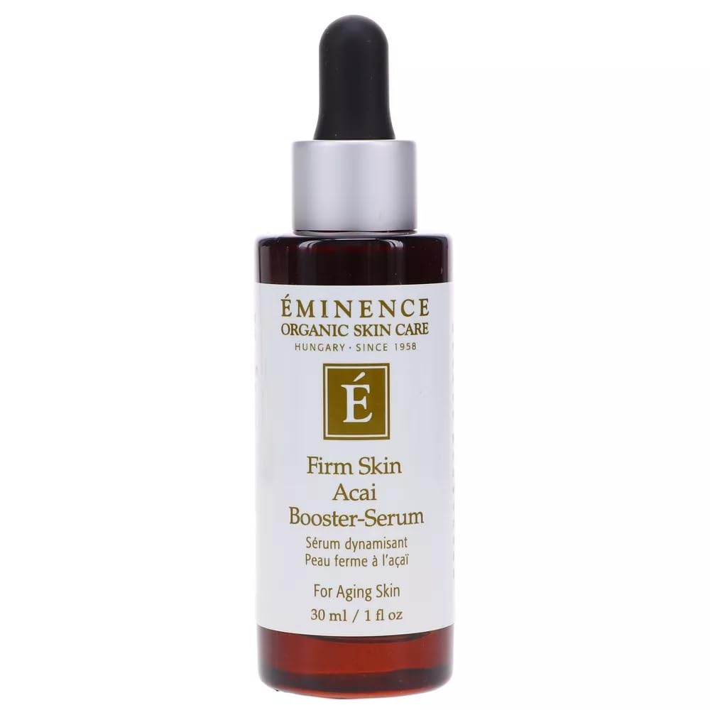 Eminence dropper dispensing serum, showing silky texture and absorbency