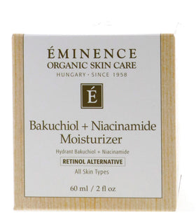 Eminence jar front view showing label and size, offers clear product identification and confidence