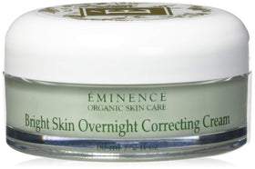 Eminence jar front view showing packaging and brightening benefit
