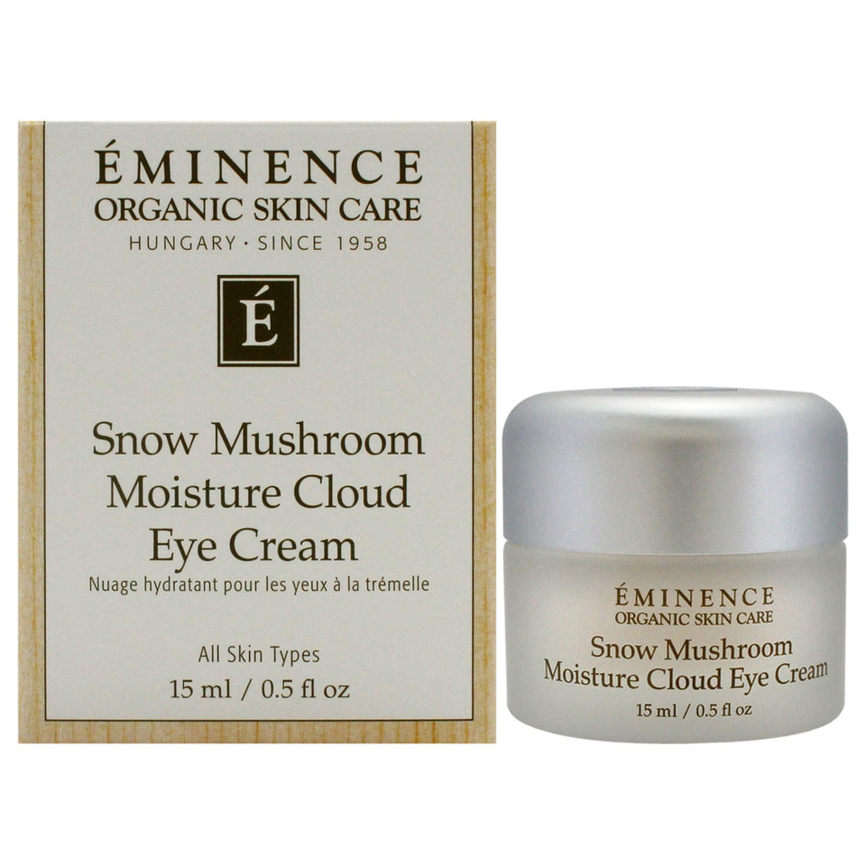 Eminence front packaging showing jar and label, highlights product authenticity and design