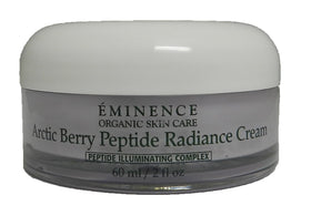Eminence front packaging showing jar and label benefits