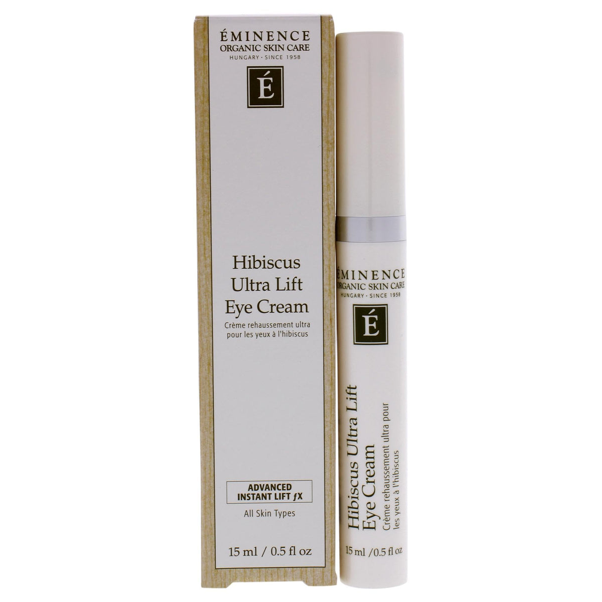 Eminence front packaging showing product label and 0.5 oz size for clarity