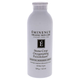 Eminence powder texture close-up highlighting fine particles for gentle exfoliation