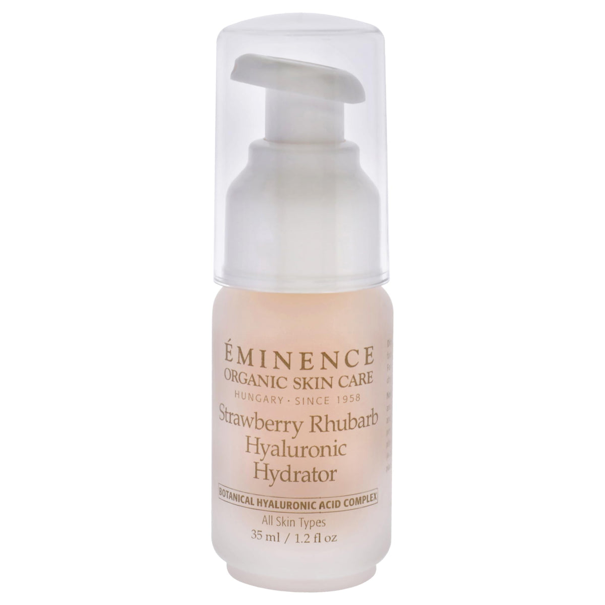 Eminence cream texture close-up highlighting lightweight hydration