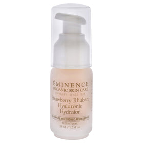 Eminence cream texture close-up highlighting lightweight hydration