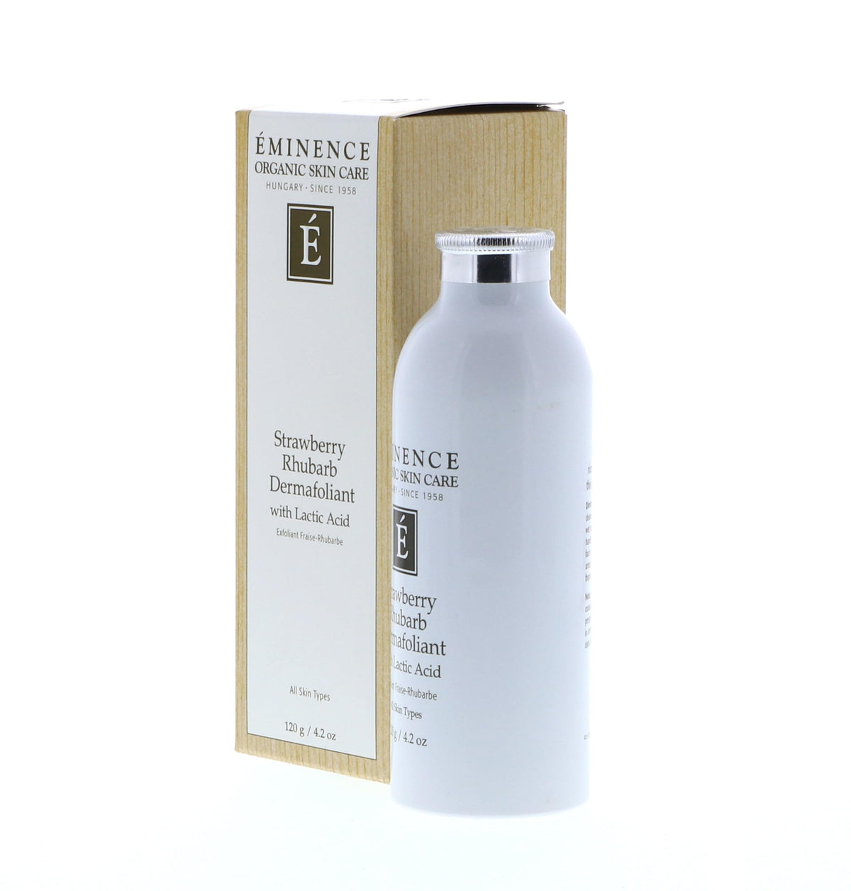 Eminence powder close-up showing fine rice-based texture for gentle oil absorption