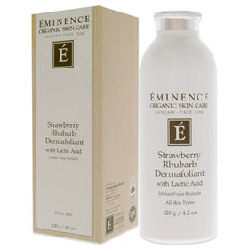 Eminence jar next to common objects to show 4.2 ounce size and scale