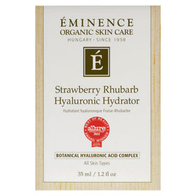 Eminence product beside coin scale illustrating 1.2 oz size