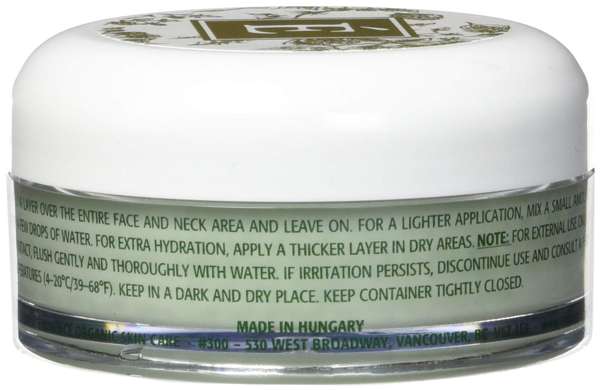 Eminence cream texture close-up illustrating rich hydration and smoothing