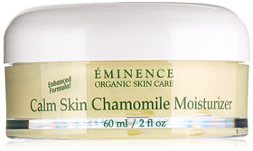 Eminence jar front view showing product label and soothing benefit