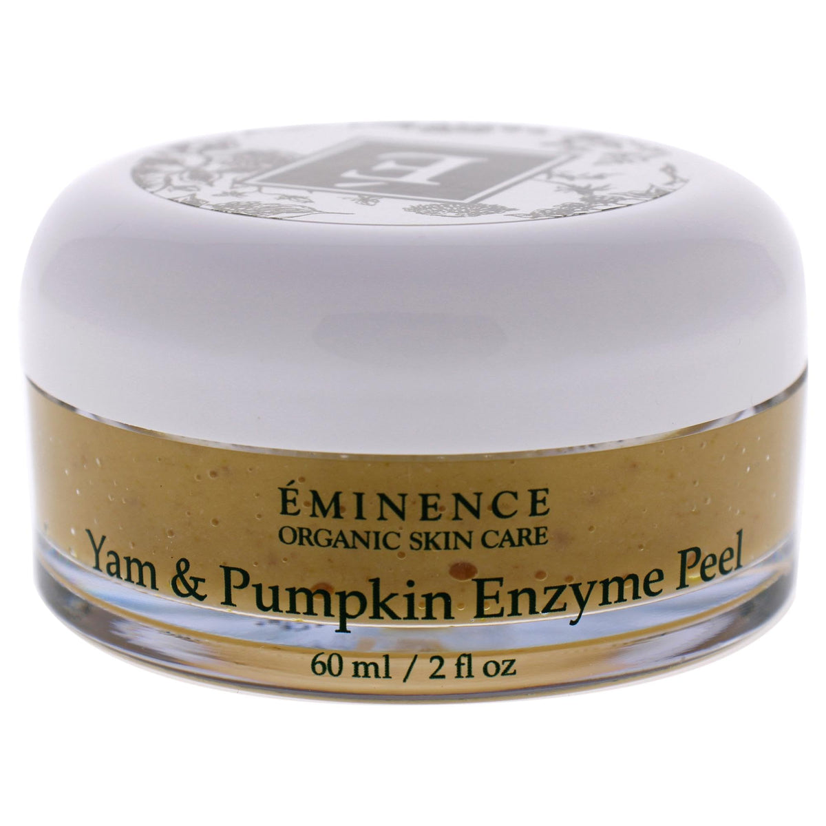 Eminence creamy peel texture close-up showing smooth consistency for easy spreadability benefit