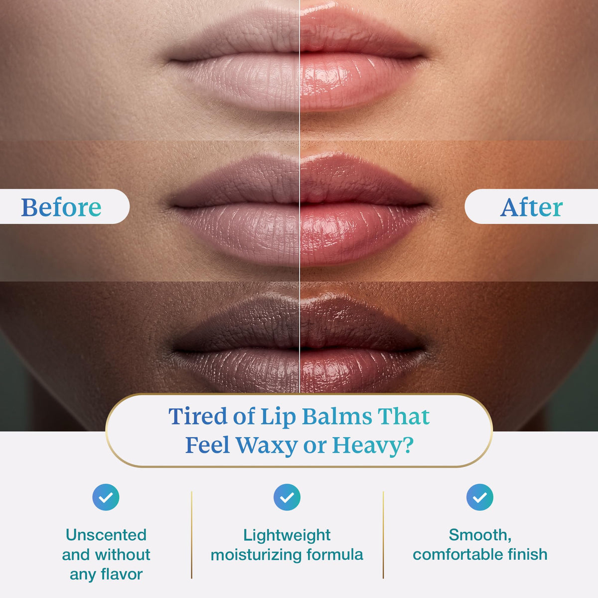 Emu Joy swiped balm texture showing smooth, moisturizing finish