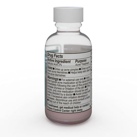 emuaid application on jawline illustrating targeted use, brand lowers visible redness
