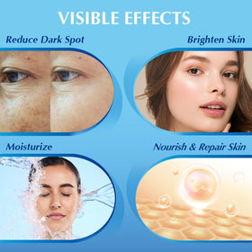 EnaSkin being applied to cheek area illustrating targeted spot treatment