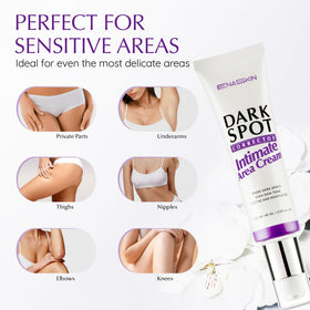 EnaSkin being applied underarm to reduce friction spots and even tone