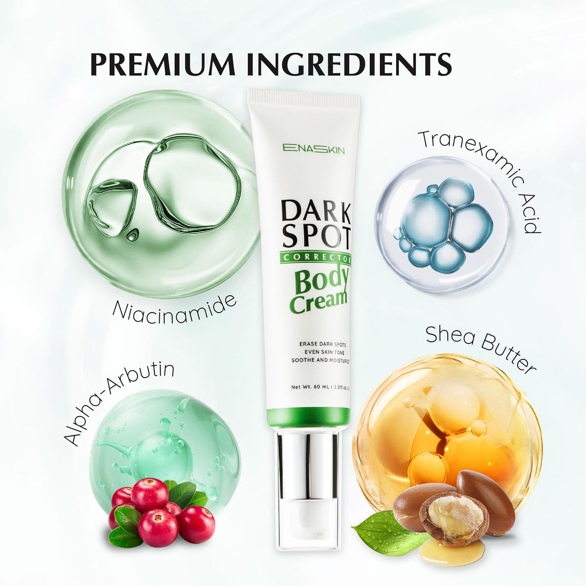 Applying EnaSkin underarm to reduce dark spots, gentle treatment benefit