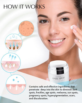 EnaSkin bottle next to mirror for easy morning routine benefit