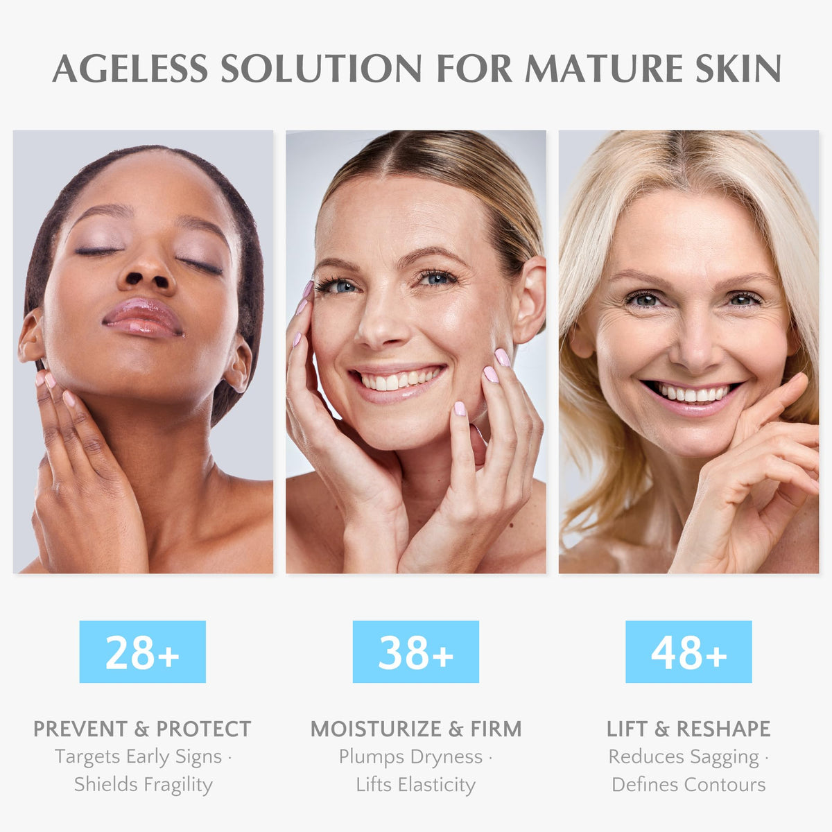 EnaSkin cream texture close-up displaying lightweight finish and quick absorption benefit