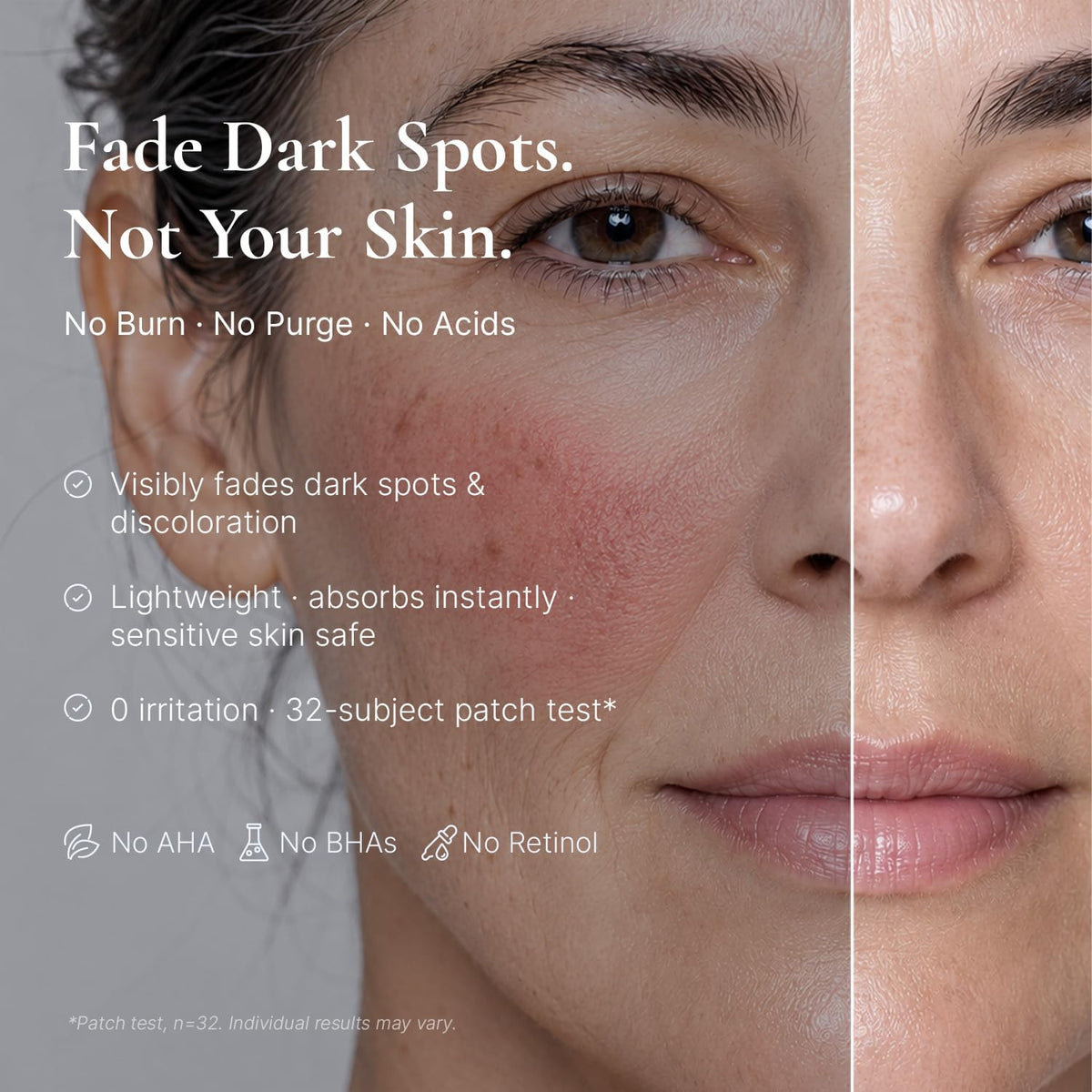 EnaSkin serum texture droplet close-up highlighting smooth absorption