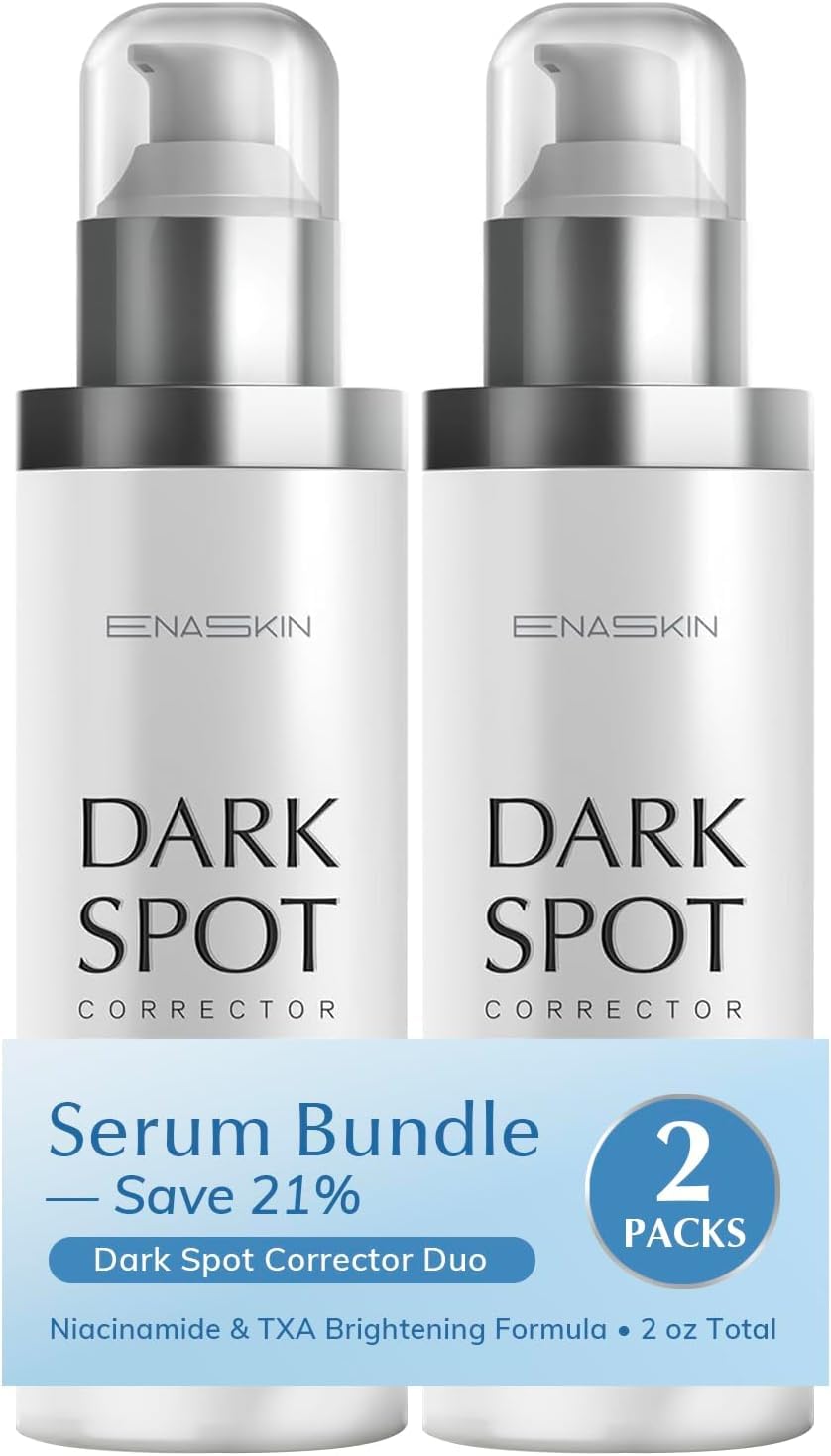 EnaSkin front packaging two-pack showing product and benefits