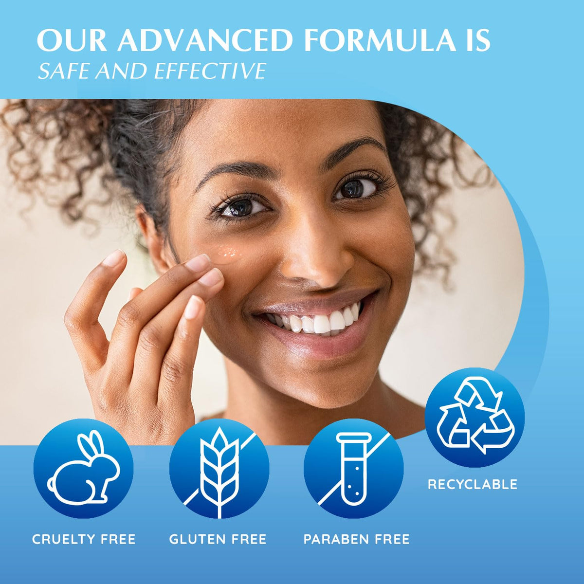 EnaSkin ingredient label detail showing additive-free formulation transparency