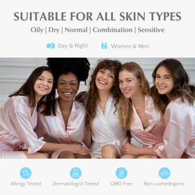 EnaSkin on bathroom vanity lifestyle scene conveying daily use and elegant skincare ritual