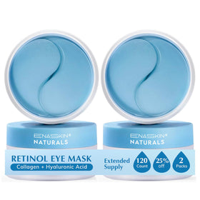 Enaskin Naturals front packaging showing 2-pack and 60 pairs for convenience