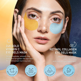 Enaskin Naturals golden day patch close-up highlighting glow
