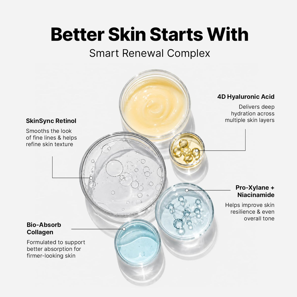 EnaSkin open tube with cream texture visible, showing fast-absorbing hydration and smooth finish