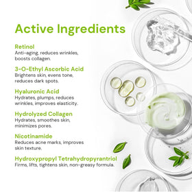 Enaskin Naturals applying serum on hand demonstrating absorbency