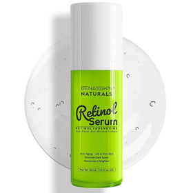 Enaskin Naturals front bottle view showing product and benefits