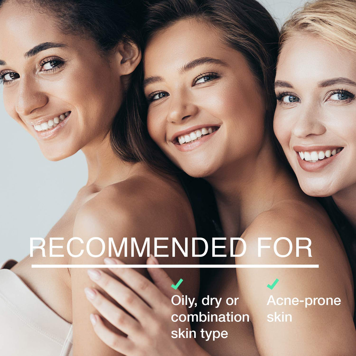 End-zit being applied to a facial blemish for discreet spot treatment