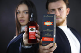 Endoten Control with fresh ginseng root visual highlighting botanical ingredient and nourishment
