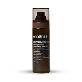 ENHANSE front packaging showing bottle and branding, highlights portable hydration