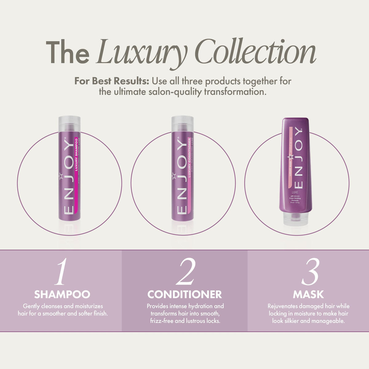 Enjoy shampoo on bathroom shelf in lifestyle scene for salon-quality routine