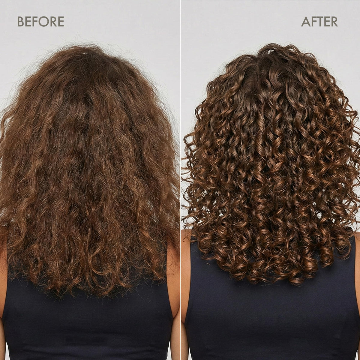 Enjoy conditioning spray in use on damp hair for detangling benefit
