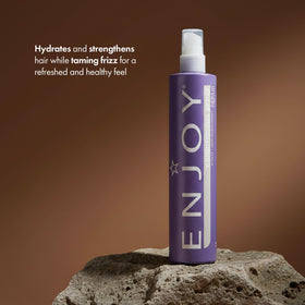 Enjoy spray nozzle detail highlighting easy, even mist application