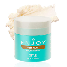 Enjoy dry wax front tub showing compact packaging and clear product name for quick selection