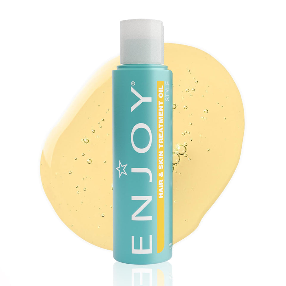 Enjoy front bottle view showing product packaging and fast-absorbing benefit